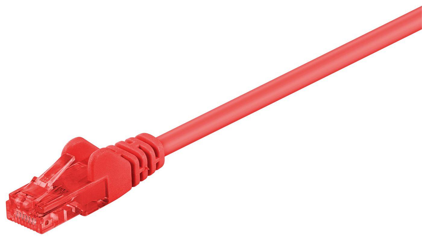 Microconnect UTP625R cavo di rete Rosso 25 m Cat6 U/UTP [UTP] (U/UTP CAT6 25M Red LSZH - Unshielded Network Cable, - LSZH, 4x2x