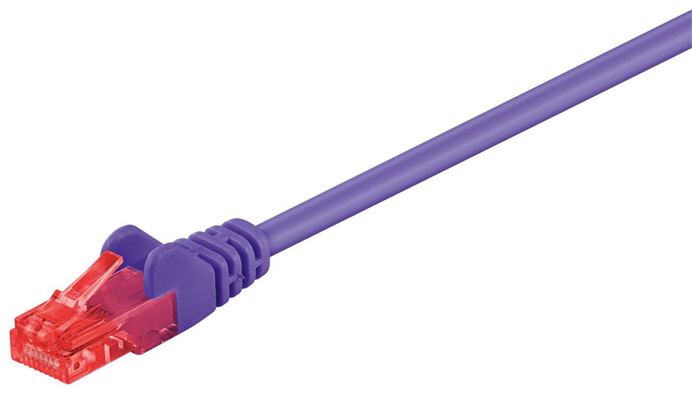 Microconnect UTP605P cavo di rete Viola 5 m Cat6 U/UTP [UTP] (U/UTP CAT6 5M Purple LSZH - Unshielded Network Cable, - LSZH, 4x2