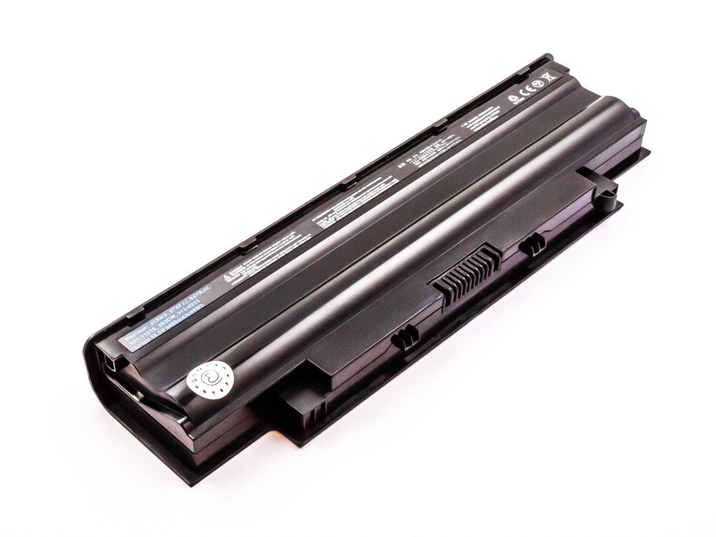 CoreParts MBI52786 ricambio per laptop Batteria (Laptop Battery for Dell 49Wh - 6 Cell Li-ion 11.1V 4.4Ah - Black 49Wh 6 Cell L