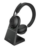 Jabra Evolve2 65, MS Stereo Auricolare Wireless A Padiglione Ufficio USB tipo A Bluetooth Nero