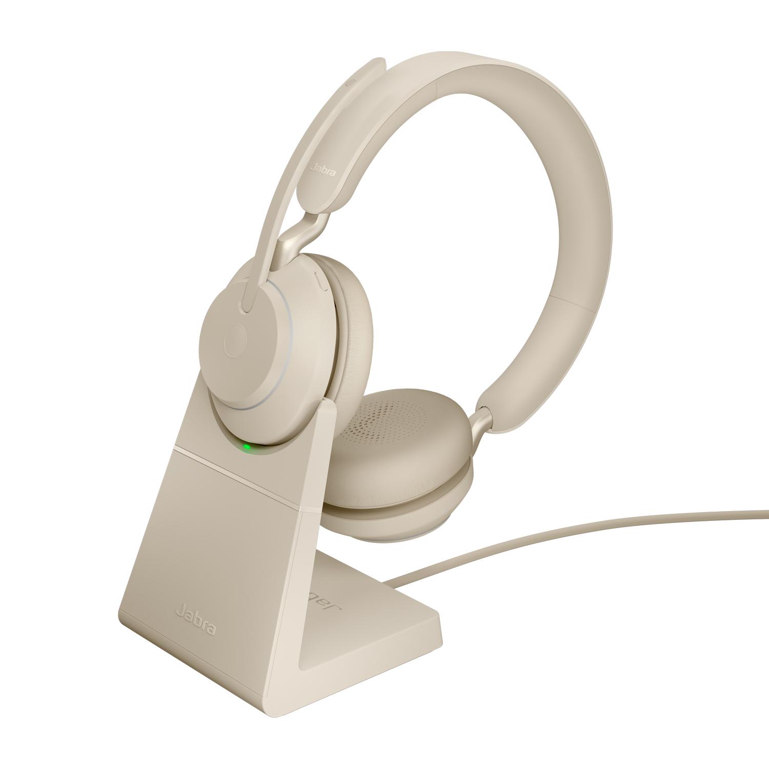 Jabra 26599-989-988 cuffia e auricolare Wireless A Padiglione Ufficio USB tipo A Bluetooth Beige