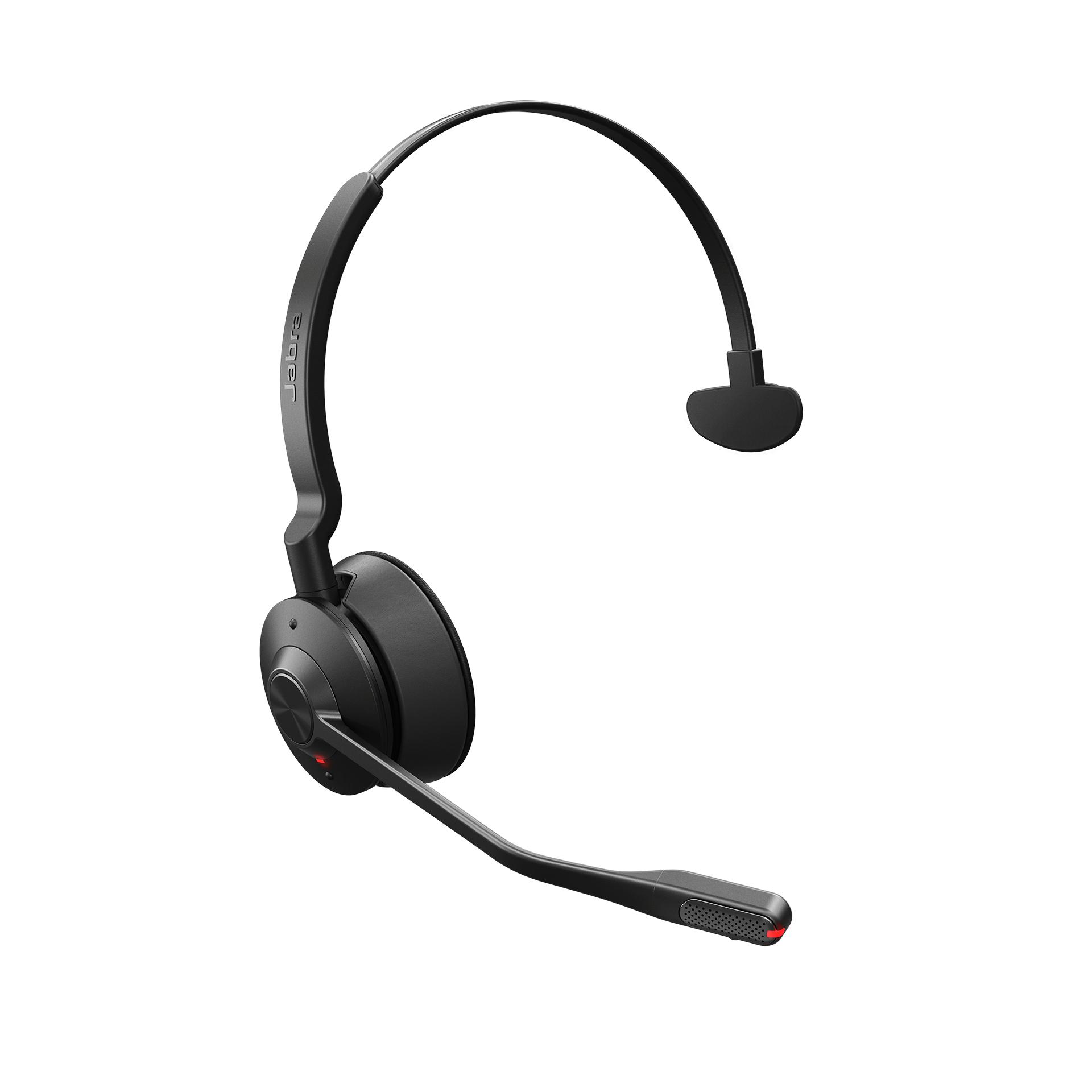 Jabra 9553-410-111 cuffia e auricolare Wireless A Padiglione Ufficio Nero, Titanio