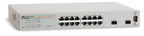 Allied Telesis 16 port Gigabit WebSmart Switch Gestito