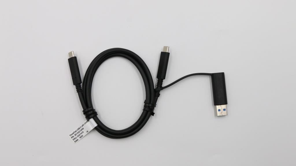 USB-C Cable W/ Dongle TP - Warranty: 6M