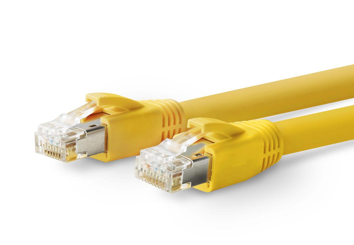 Vivolink PROCAT70 cavo di rete Giallo 70 m Cat6a F/FTP [FFTP] (CAT CABLE FOR HDBASET - . - Warranty: 144M)