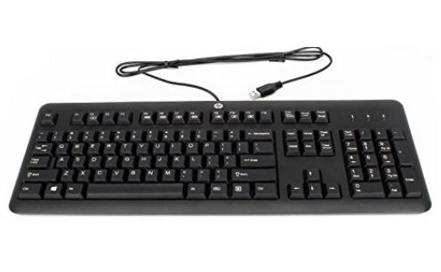 HP 672647-DH3 tastiera USB Nordic Nero (HP USB Keyboard [NORDIC]) - Versione Tedesca