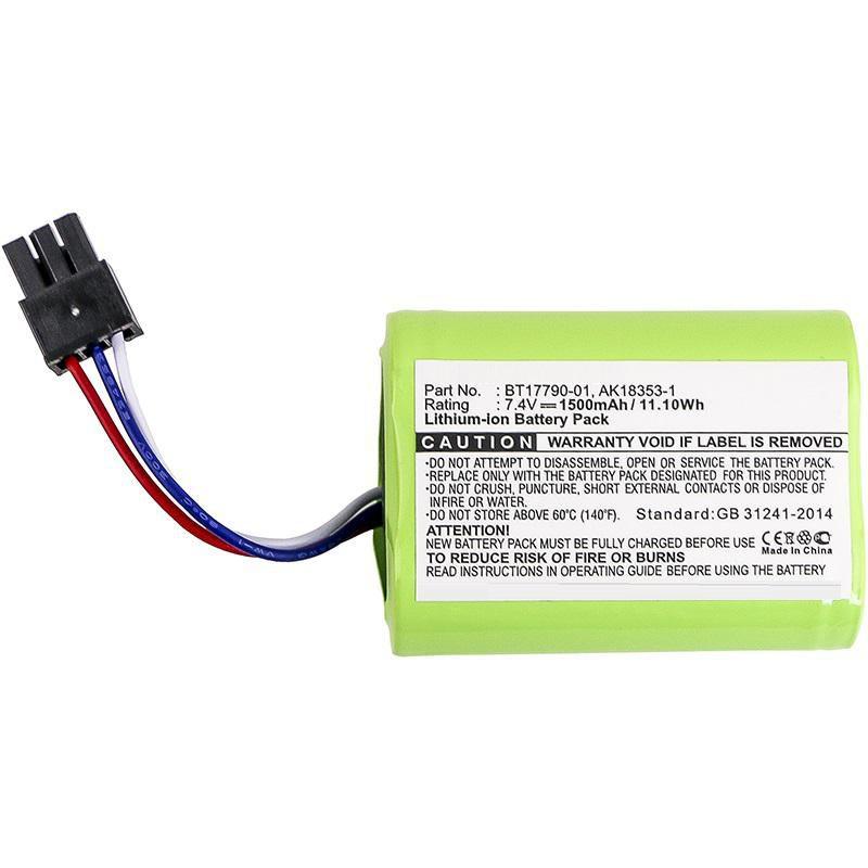 CoreParts MBXPOS-BA0046 parte di ricambio per la stampa Batteria 1 pz (Battery for Comtec Scanner - 11.1Wh Li-ion 7.4V 1500mAh