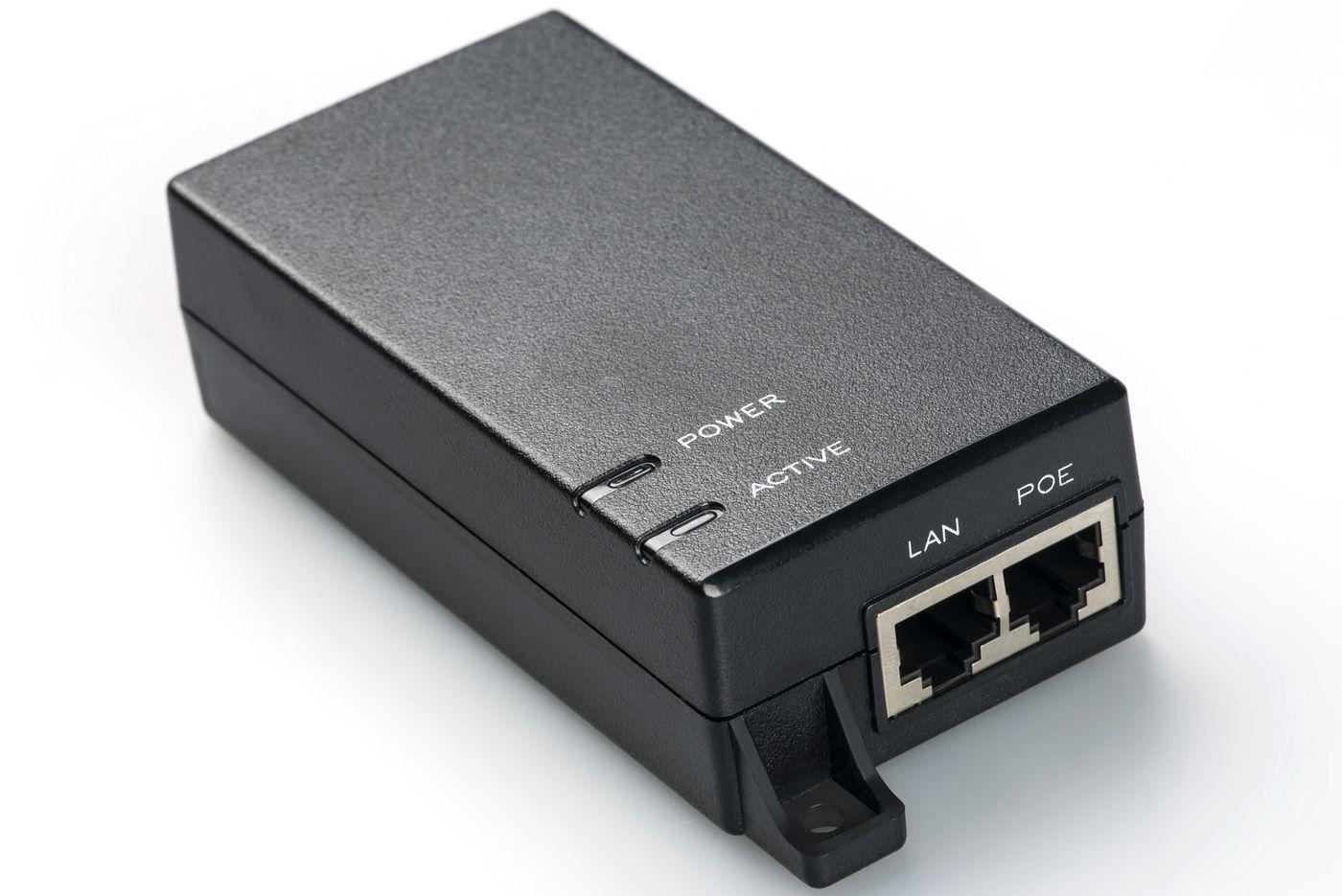 Microconnect POEINJ-15W adattatore PoE e iniettore 10 Gigabit Ethernet 48 V (15.4W 802.3af PoE Injector - 100-240V, 50-60Hz, 48