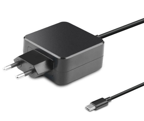 CoreParts MBXUSBC-AC0005 adattatore e invertitore Interno 45 W Nero (USB-C Power Adapter - 45W 5V2A-20V2.25A Plug:USB-C - EU Wa