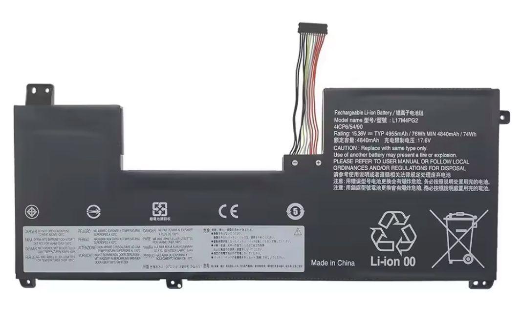 CoreParts MBXLE-BA0054 ricambio per laptop Batteria (Laptop Battery for Lenovo - 52Wh Li-Pol 7.64V 6800mAh - Black, 52Wh Li-Pol