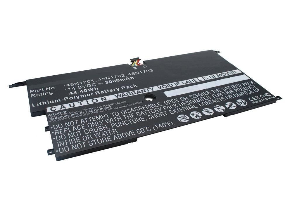 CoreParts MBXLE-BA0169 ricambio per laptop Batteria (Laptop Battery for Lenovo - 43Wh Li-Pol 15.2V 2800mAh - Black, 43Wh Li-Pol