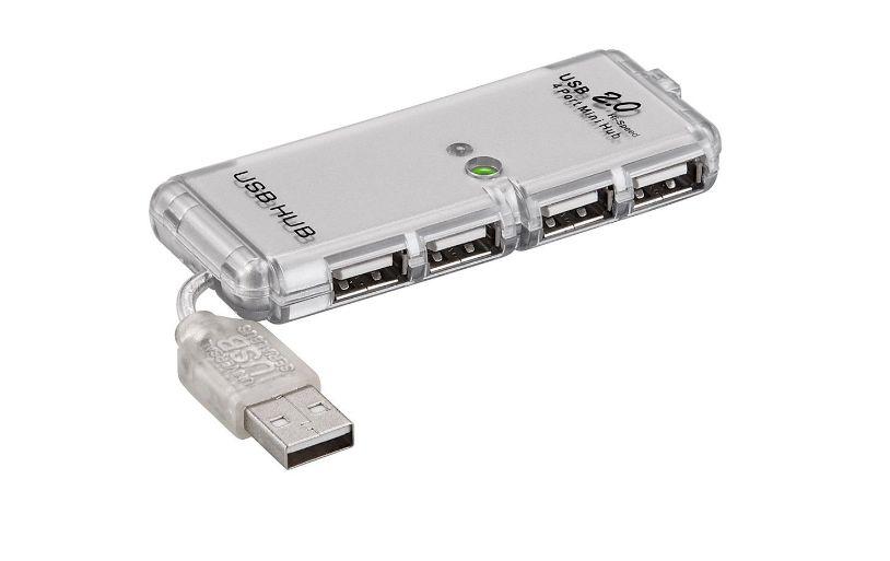 4 porta USB 2.0 HI Speed Hub