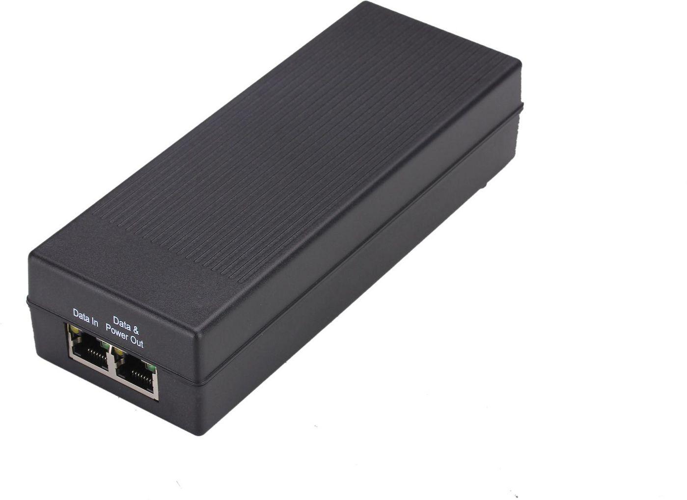 Microconnect POEINJ-15W-UK adattatore PoE e iniettore 10 Gigabit Ethernet 48 V (15.4W 802.3af PoE Injector UK - 100-240V, 50-60