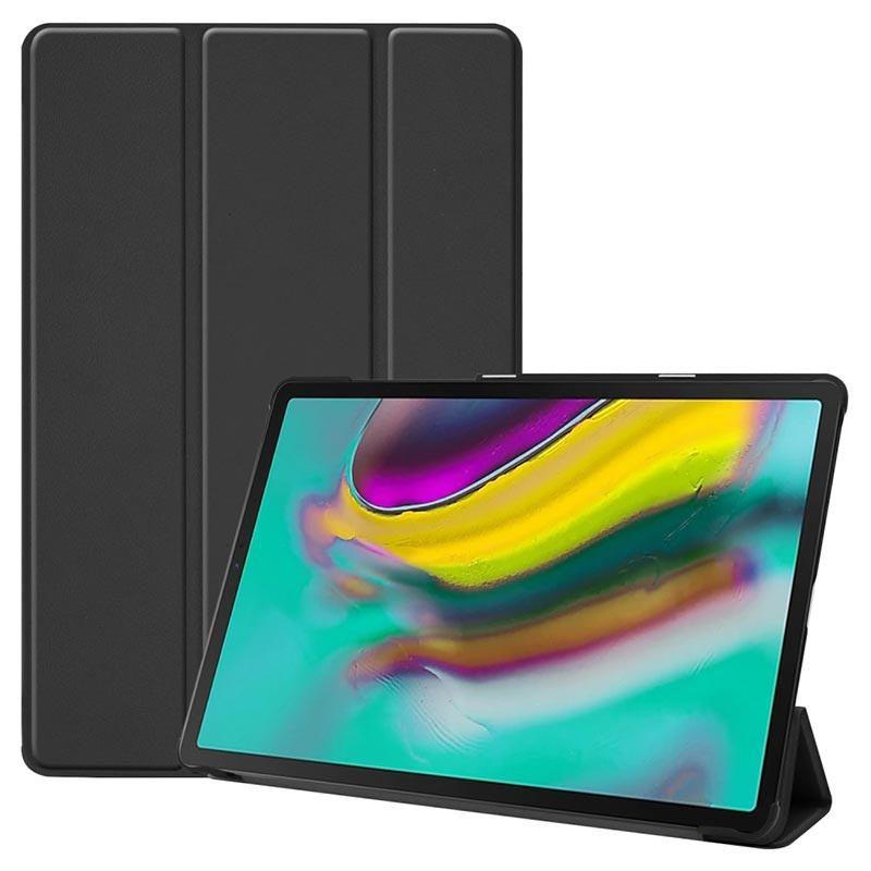 CoreParts TABX-SAM-TABS5E-01-B custodia per tablet 26,7 cm [10.5] Custodia a libro Nero (Tri-folded Leather Case Black - 2019 m