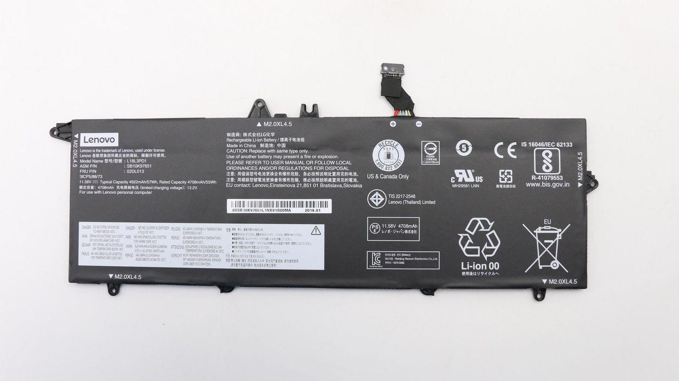 Internal,3c,57Wh,LiIon,SMP - Warranty: 6M