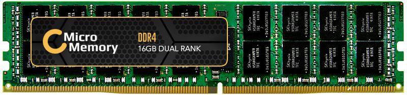 CoreParts MMDE004-16GB memoria 1 x 16 GB DDR4 2400 MHz (16GB Memory Module 2400Mhz - DDR4 Major DIMM for Dell - 2400MHz DDR4 MA