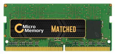 CoreParts MMHP195-8GB memoria 1 x 8 GB DDR4 2400 MHz (8GB Memory Module 2400Mhz - DDR4 Major SO-DIMM for HP - 2400MHz DDR4 MAJO