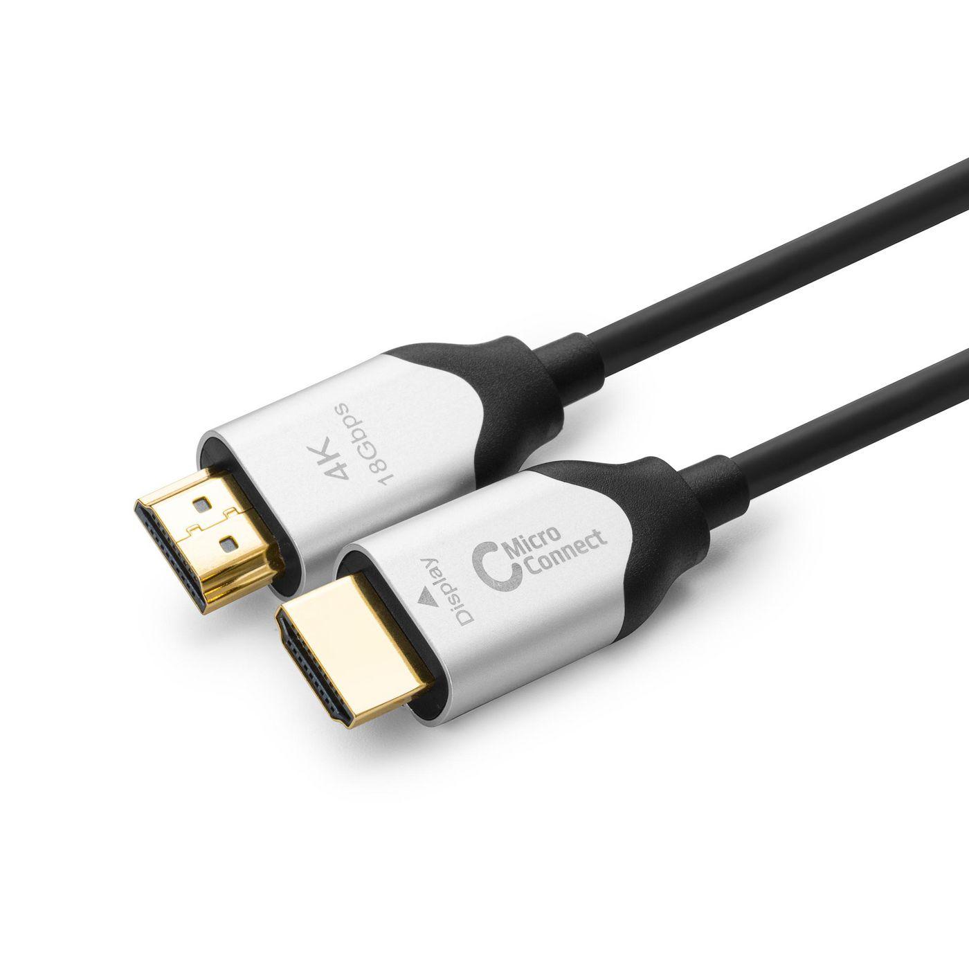 Microconnect HDM191970V2.0OP cavo HDMI 70 m HDMI tipo A [Standard] Nero (High Speed Active Optic HDMI - 2.0 Cable 70m HDMI 2.0