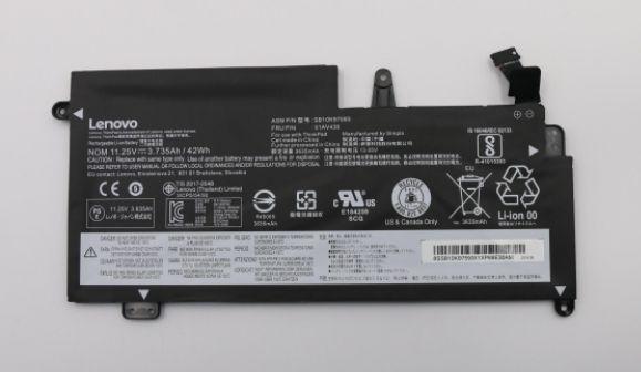 Lenovo Battery Internal, 3c, 42Wh, LiIon, SMP