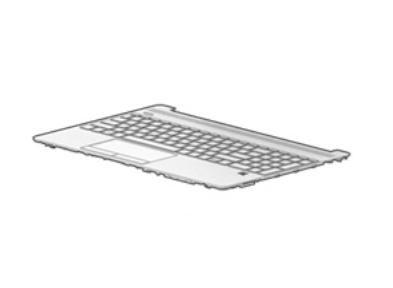 HP L52155-061 ricambio per laptop Tastiera (Top Cover W/Keyboard ITL - L52155-061, Keyboard, 39.6 cm - [15.6], Italian, HP, 15-