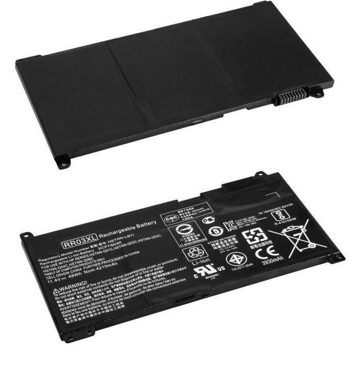 CoreParts MBXHP-BA0197 ricambio per laptop Batteria (Laptop Battery For HP 40Wh - 3Cell Li-Pol 11.4V 3400mAh - Black, 40Wh 3Cel