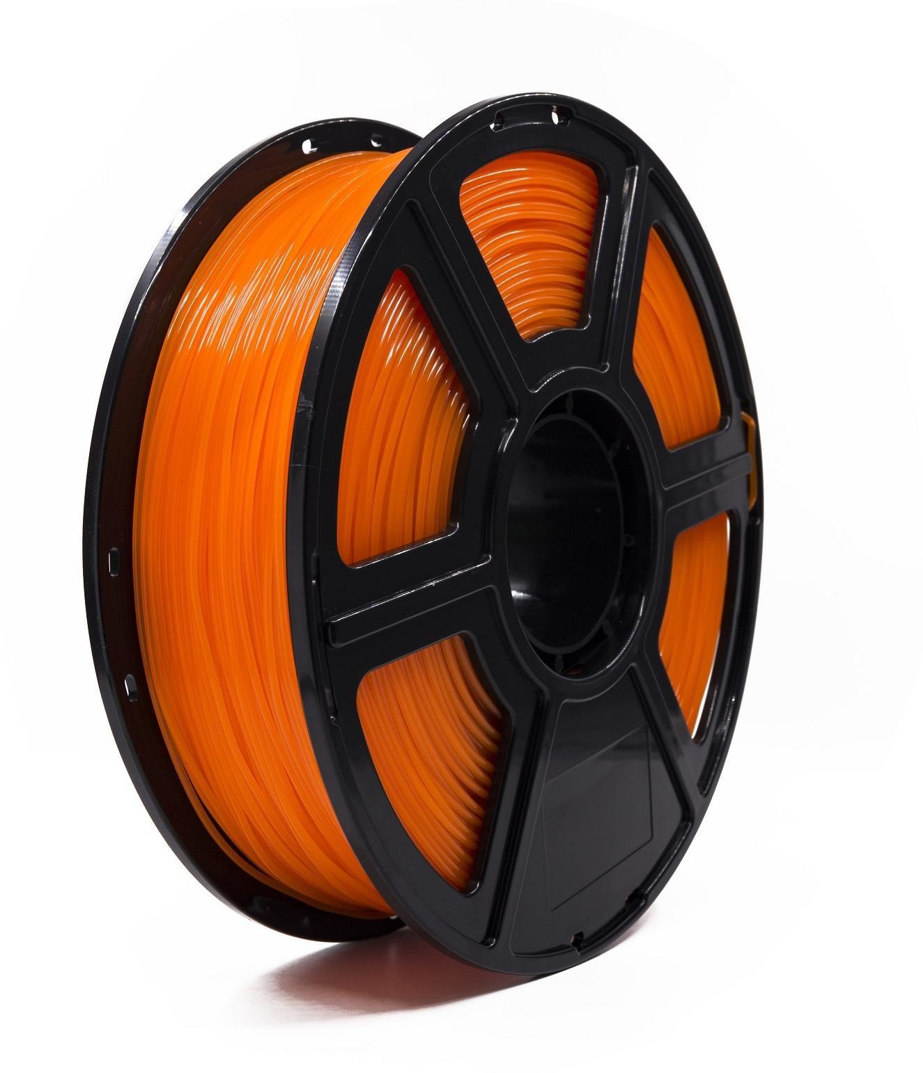 eSTUFF GLB251364 materiale di stampa 3D Acido polilattico [PLA] Arancione 1 kg (PLA 3D filament 2.85mm - Transparent Orange 1 K