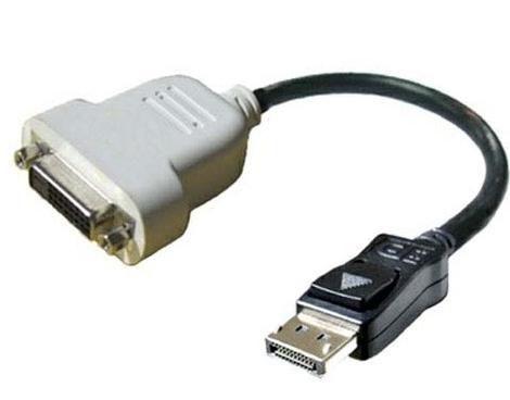 DELL DisplayPort - DVI-D 0,23 m Nero, Bianco