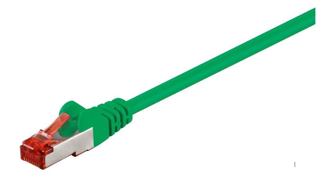 F/UTP CAT6 7,5 m PVC verde