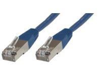 F/UTP CAT5E 0,5 m Blue PVC