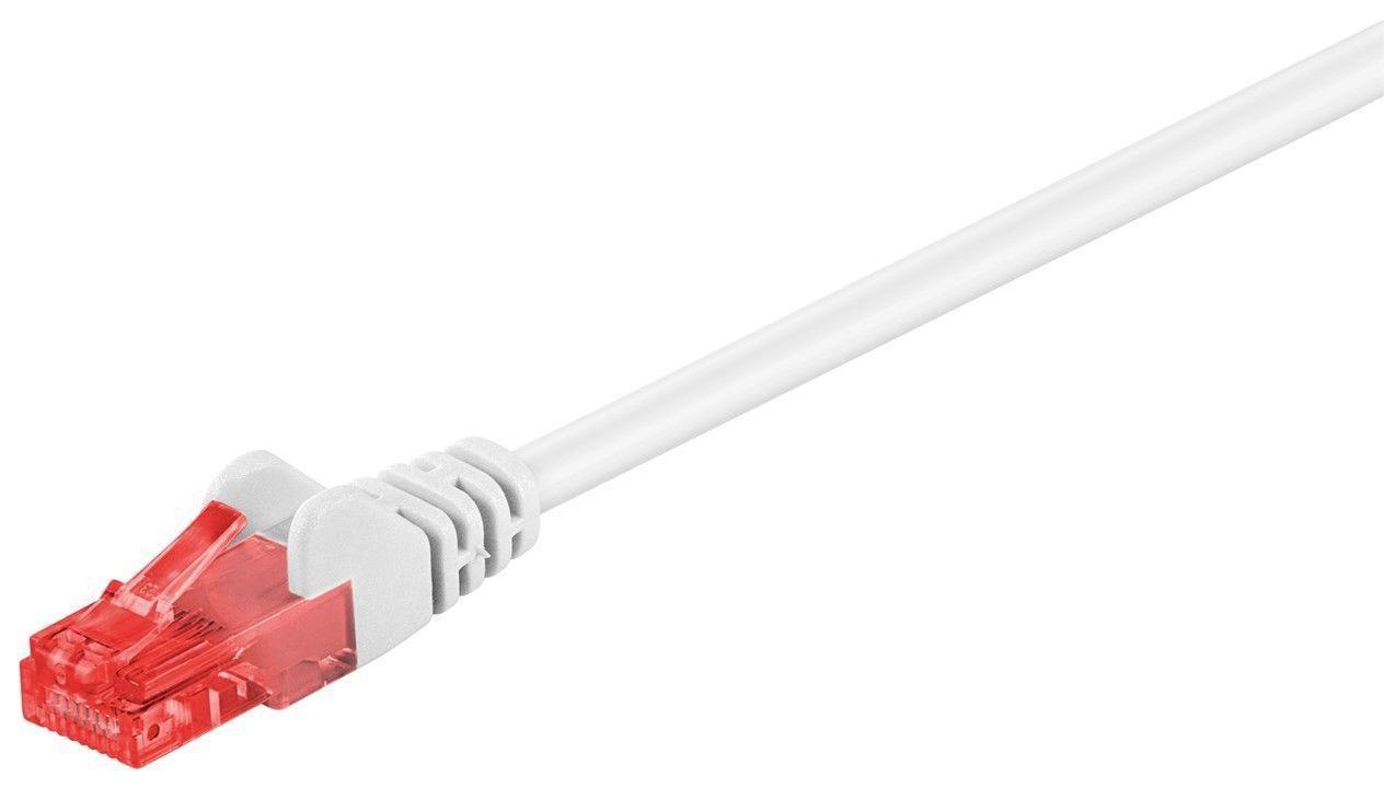 Microconnect B-UTP601W cavo di rete Bianco 1 m Cat6 U/UTP [UTP] (U/UTP CAT6 1M white PVC - Unshielded Network Cable, - PVC, 4x2