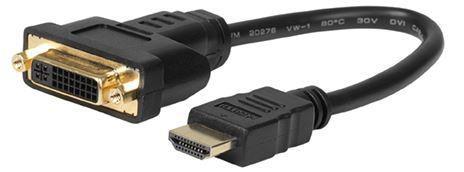 Adattatore HDMI-DVI M/F, 15CM