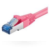 S/FTP CAT6A 2M Pink LSZH