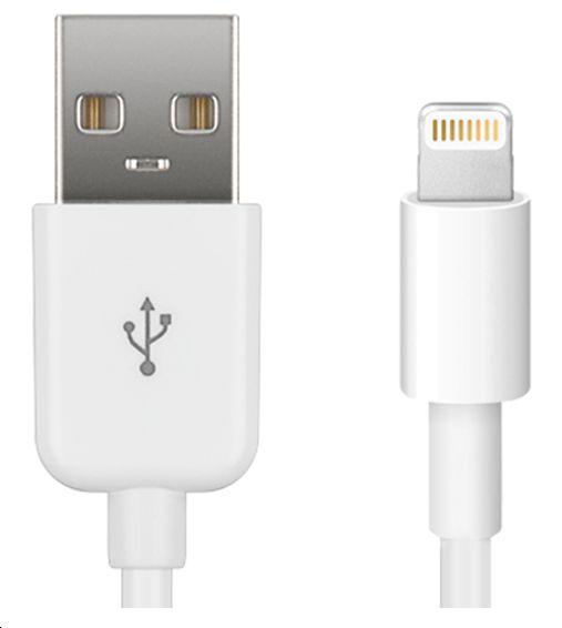 Microconnect LIGHTNING0.15 cavo Lightning 0,15 m Bianco (Lightning Cable MFI 0,15m - 8Pin Lightning - USB A Male - Charging & S