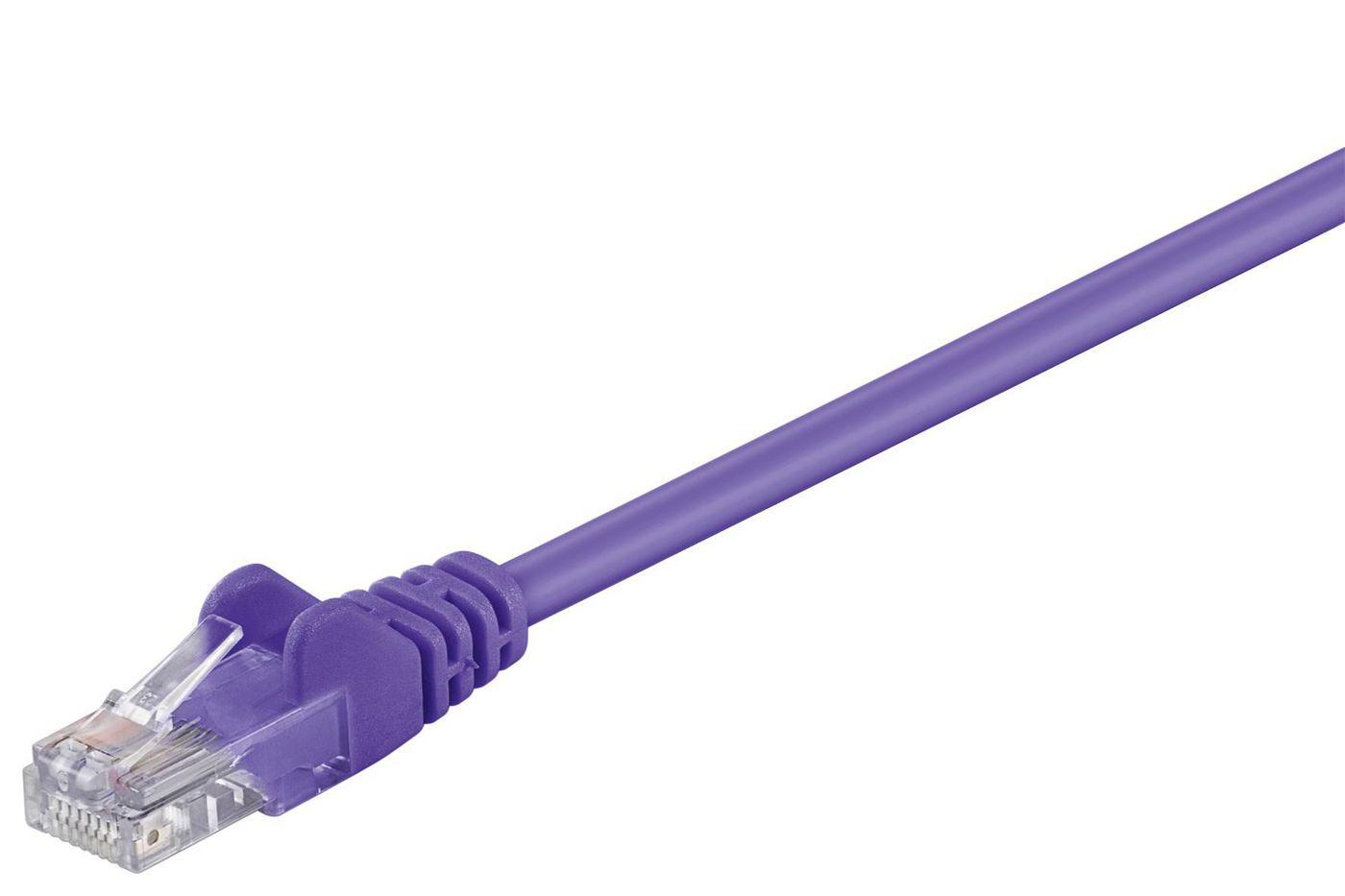 Microconnect B-UTP50025P cavo di rete Viola 0,25 m Cat5e U/UTP [UTP] (U/UTP CAT5e 0.25M Purple PVC - Unshielded Network Cable,