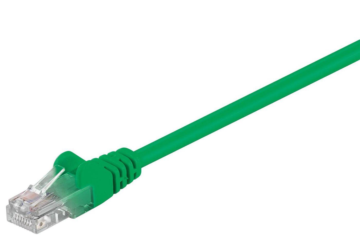 Microconnect B-UTP50025G cavo di rete Verde 0,25 m Cat5e U/UTP [UTP] (U/UTP CAT5e 0.25M Green PVC - Unshielded Network Cable, -