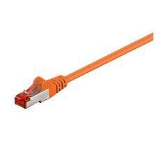 Microconnect B-FTP6005O cavo di rete Arancione 0,5 m Cat6 F/UTP [FTP] (F/UTP CAT6 0.5m Orange PVC - Outer Shield : Foil screeni