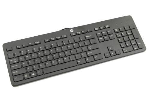 HP 803181-071 tastiera Ufficio USB QWERTY Spagnolo Nero (Usb Slim Kb Win 8 Sp **New - Retail** **New Retail** - Spanish - Warra