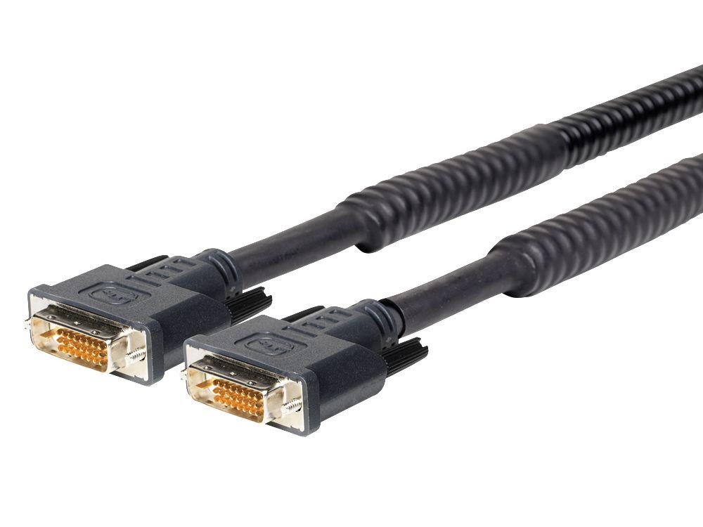 Vivolink PRODVIAM15 cavo DVI 15 m DVI-D Nero (PRO DVI-D ARMOURING CABLE - . - Warranty: 144M)