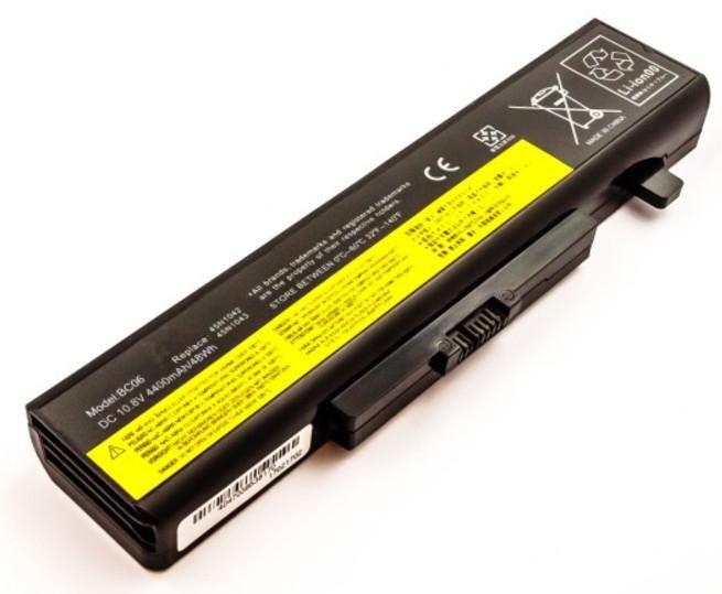 CoreParts MBXLE-BA0006 ricambio per laptop Batteria (Laptop Battery for Lenovo - 48Wh 6 Cell Li-ion 10.8V - 4.4Ah Black, 48Wh 6