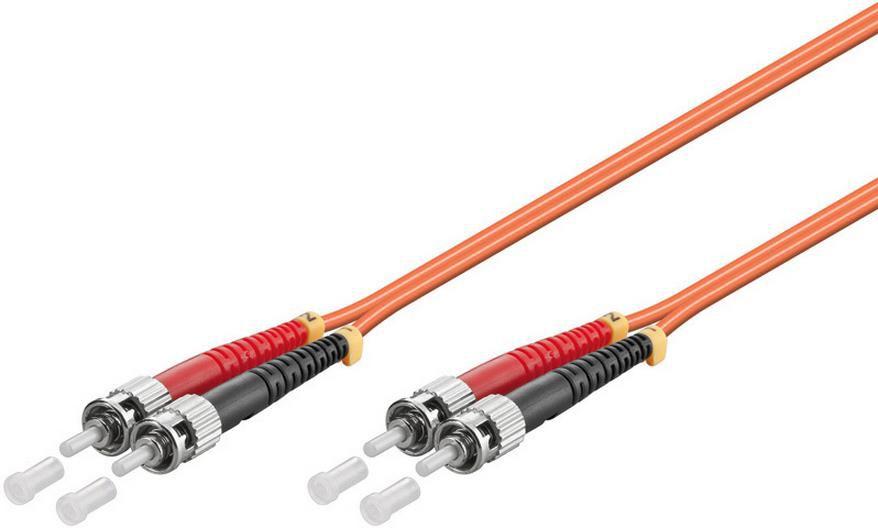 Microconnect FIB1120005-2 cavo InfiniBand e in fibra ottica 0,5 m ST Arancione (Fiber Patch Cable - - ST/UPC-ST/UPC 0.5m OM2 MM