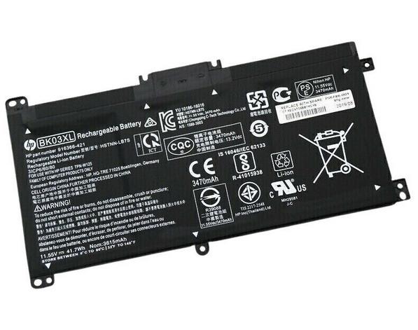 HP Assy Batt 3C 41Whr 3.6Ah Batteria