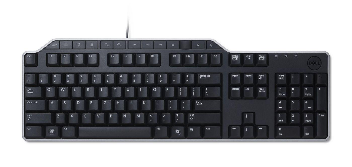 DELL KB522 tastiera USB QWERTY US International Nero