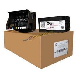 TESTINA DI STAMPA ORIGINALE HP CR324A - CM751-60126 - CON KIT 4 CARTUCCE ORIGINALI HP 950/951 - CR321A - CR322A