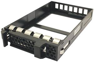 Fujitsu A3C40156970 pannello drive bay 8,89 cm (3.5") Vassoio per unità di memorizzazione Nero