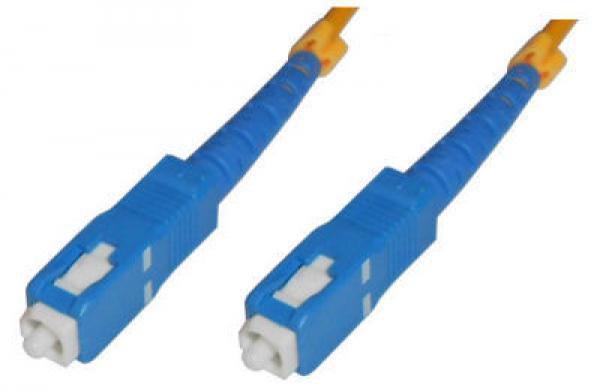 Microconnect FIB224005 cavo InfiniBand e in fibra ottica 5 m SC Giallo (Fiber Patch Cable - - SC/PC-SC/PC 5m OS2 Singlemode - S