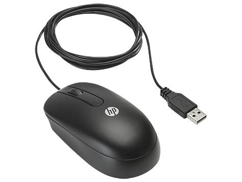 HP USB Optical Scroll mouse Ambidestro USB tipo A Ottico 800 DPI