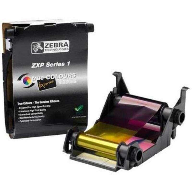 Zebra ZXP serie 1 originale True Colors Ymcko - 800011-140