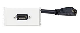 Vivolink WI221273 presa energia HDMI Bianco (Outlet Panel HDMI - . - Warranty: 12M)