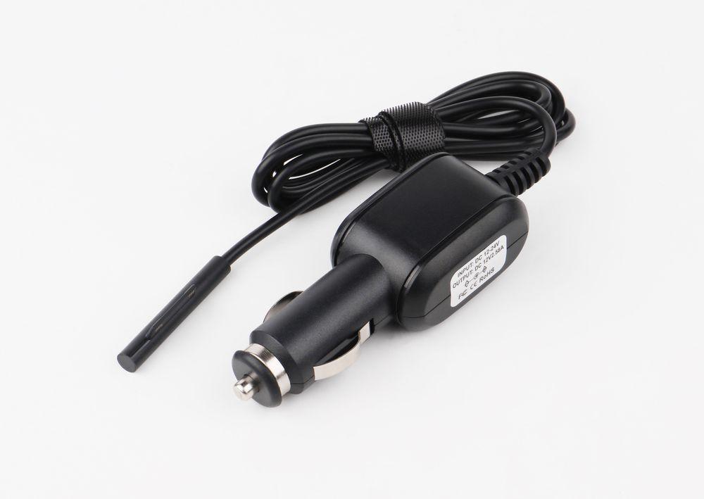 CoreParts MSPT2006C adattatore e invertitore Auto 30 W Nero (Car Adapter for Surface - 30W 12V 2.58A Plug: Special - for Surfac