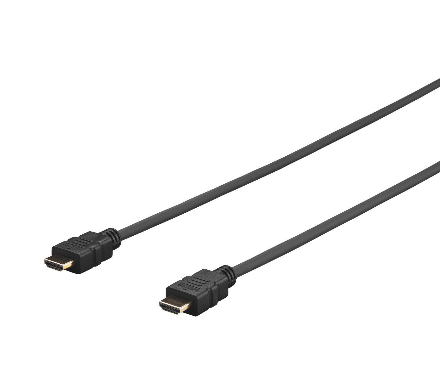 Vivolink PROHDMIS1.5 cavo HDMI 1,5 m HDMI tipo A [Standard] Nero (PRO HDMI 1,5m SLIM CABLE 2.0b - 4K60Hz - 2K 60Hz 18Gb/s . - W